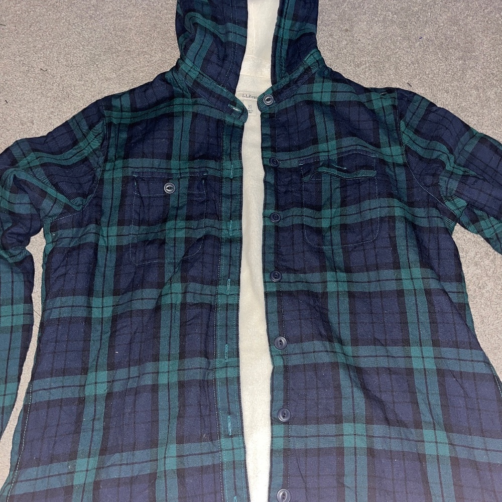 Ll Bean Flannel Jacket - image 1